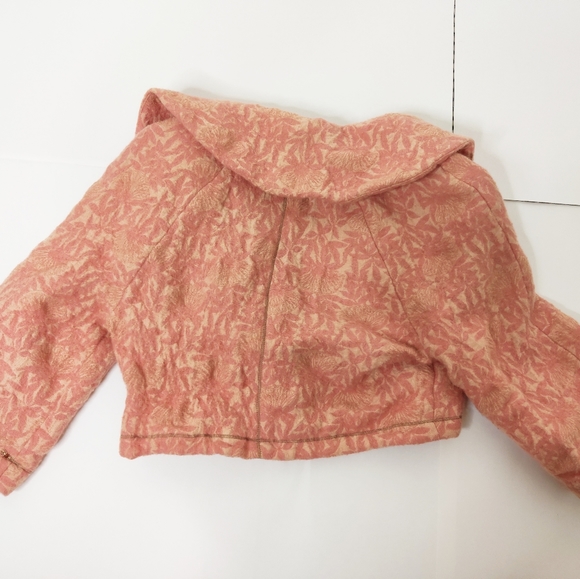 Vintage Anthropologie Burning Torch  Crop Blazer - Picture 4 of 10